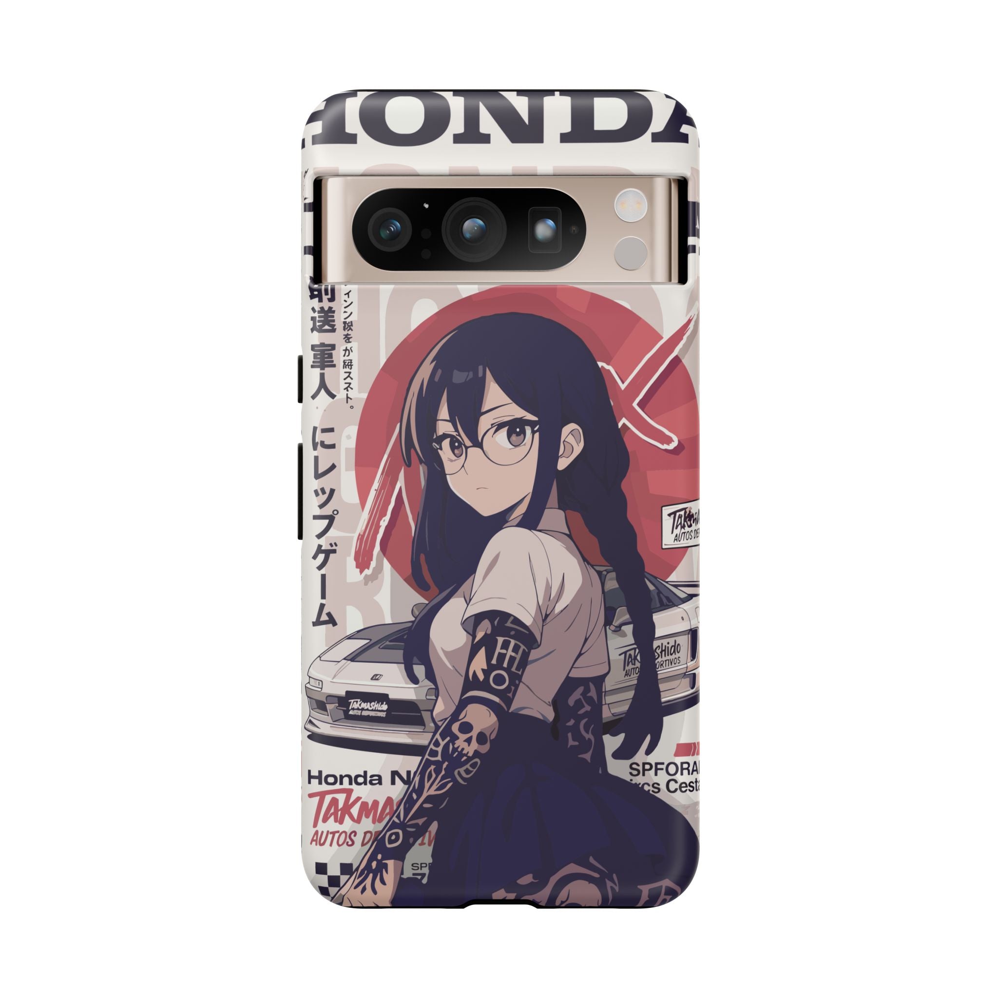 Japanes Girl Glasses