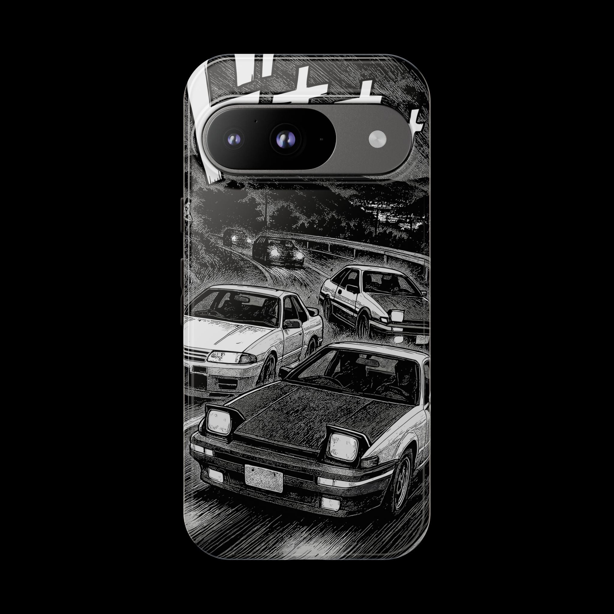 Initial D- Manga style