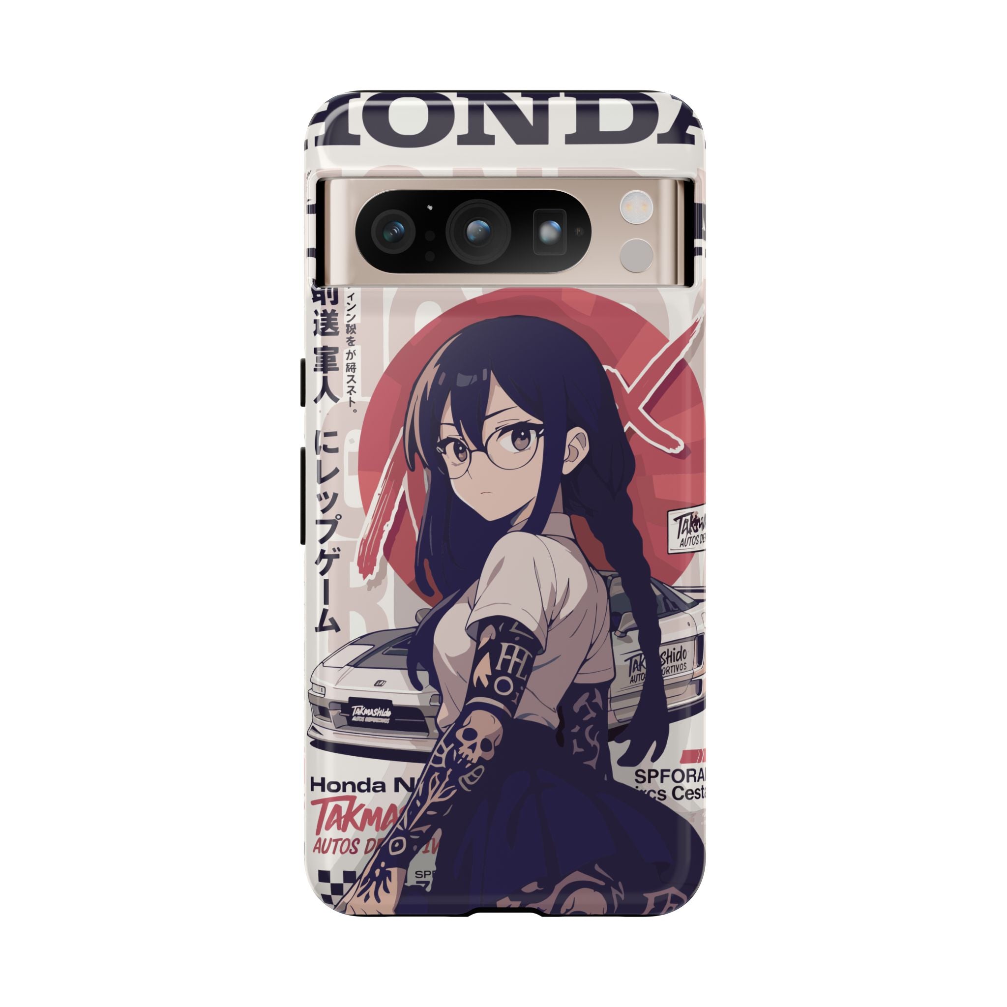 Japanes Girl Glasses