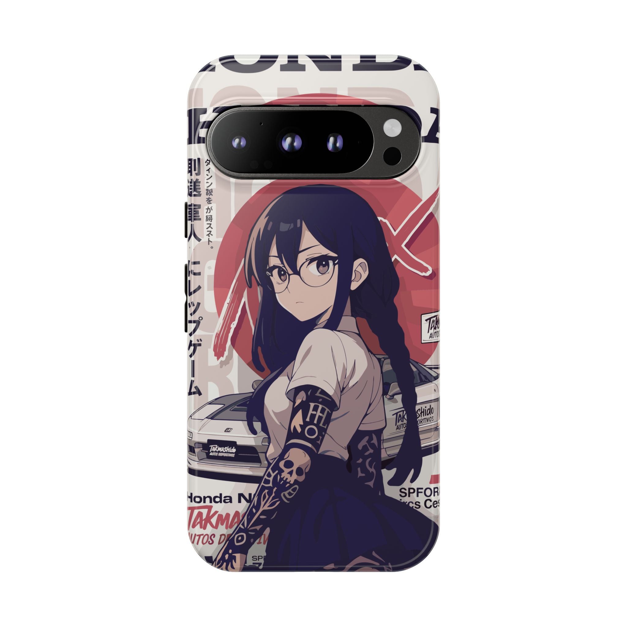 Japanes Girl Glasses