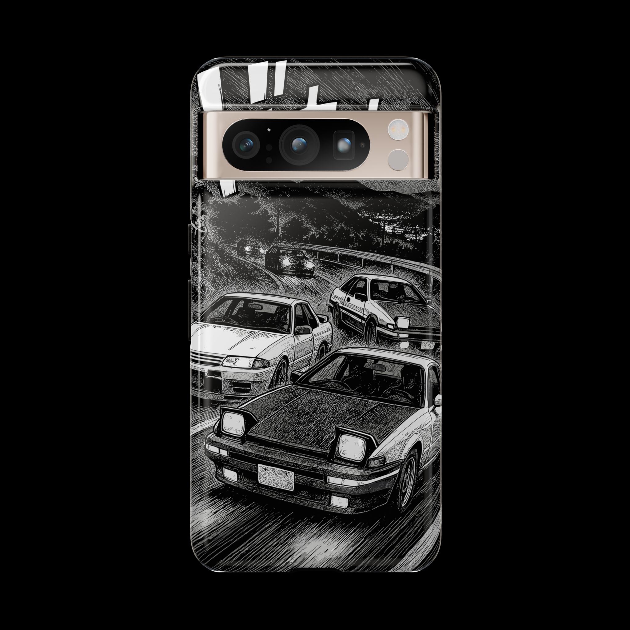 Initial D- Manga style