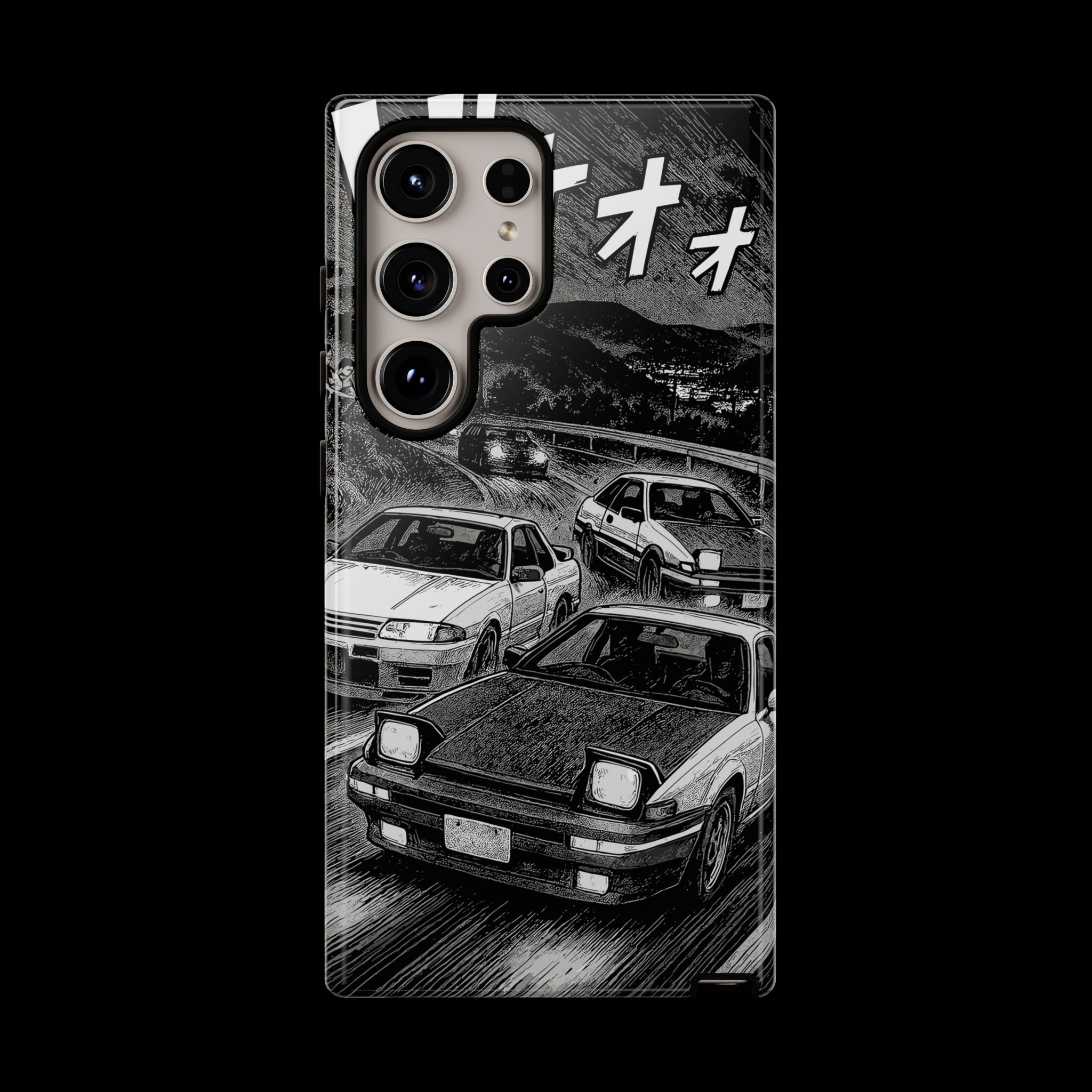 Initial D- Manga style