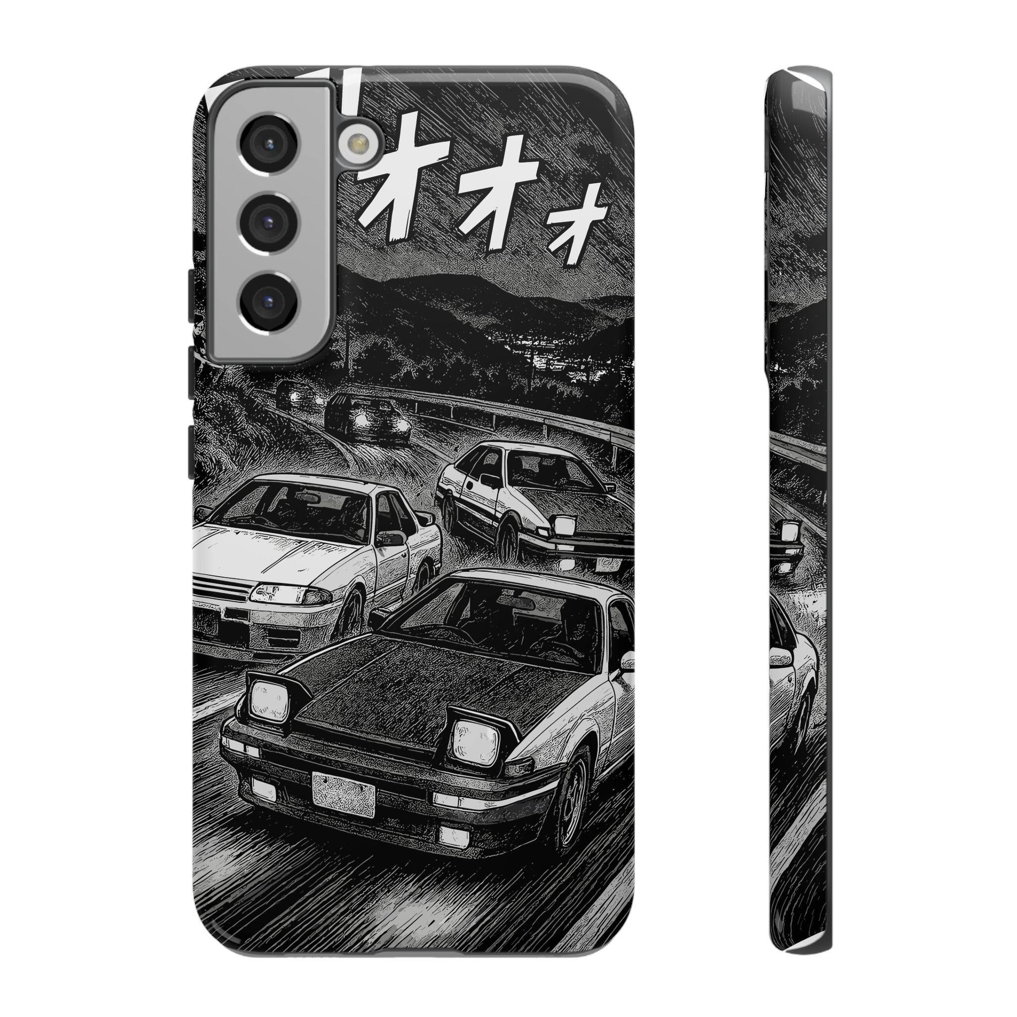 Initial D- Manga style