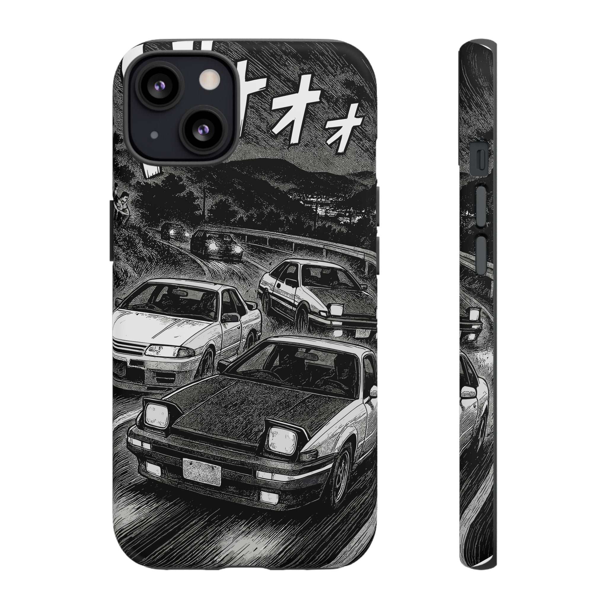 Initial D- Manga style