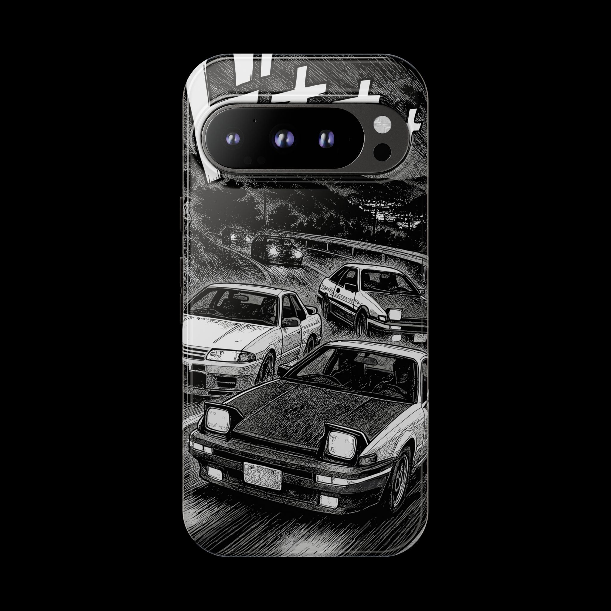 Initial D- Manga style