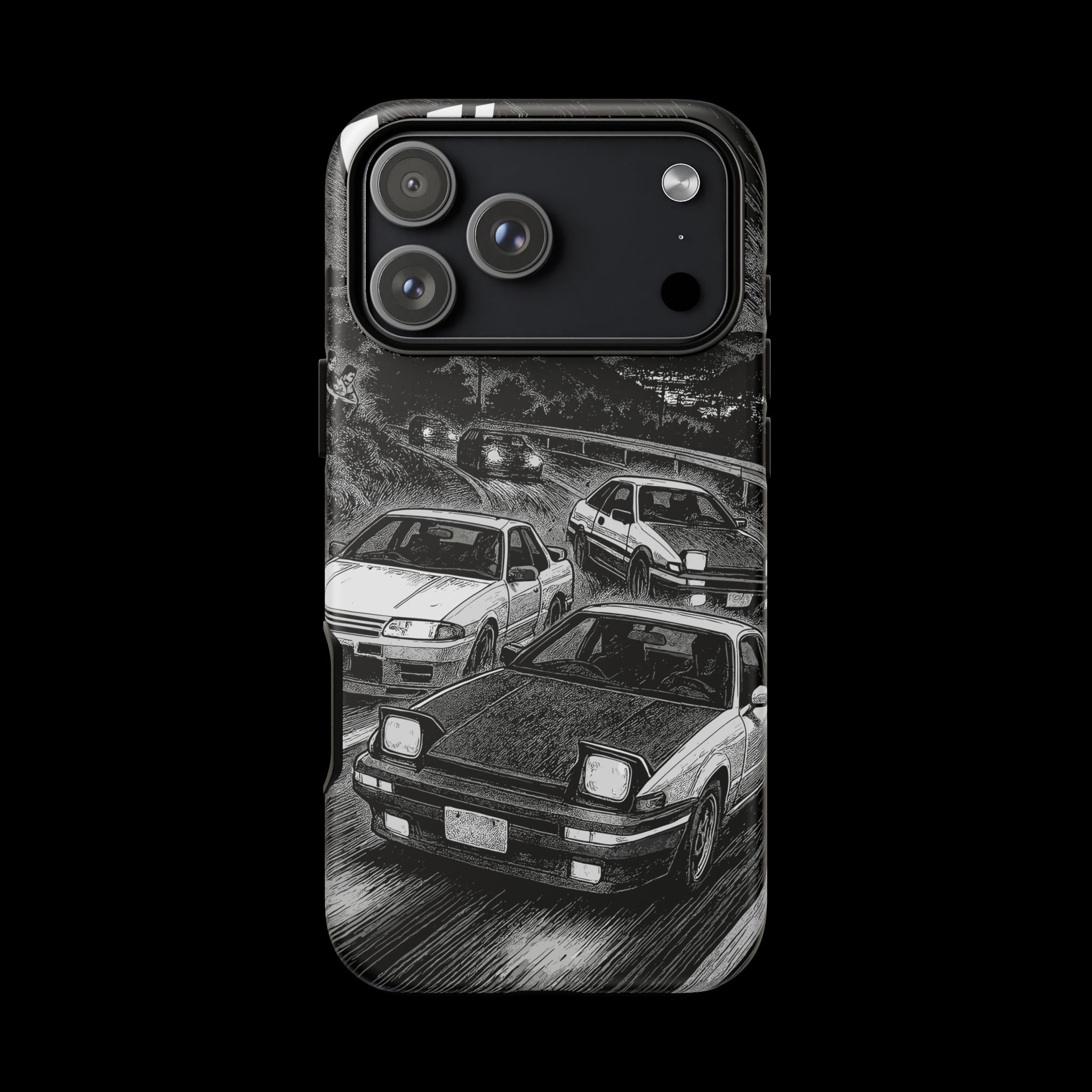 Initial D- Manga style