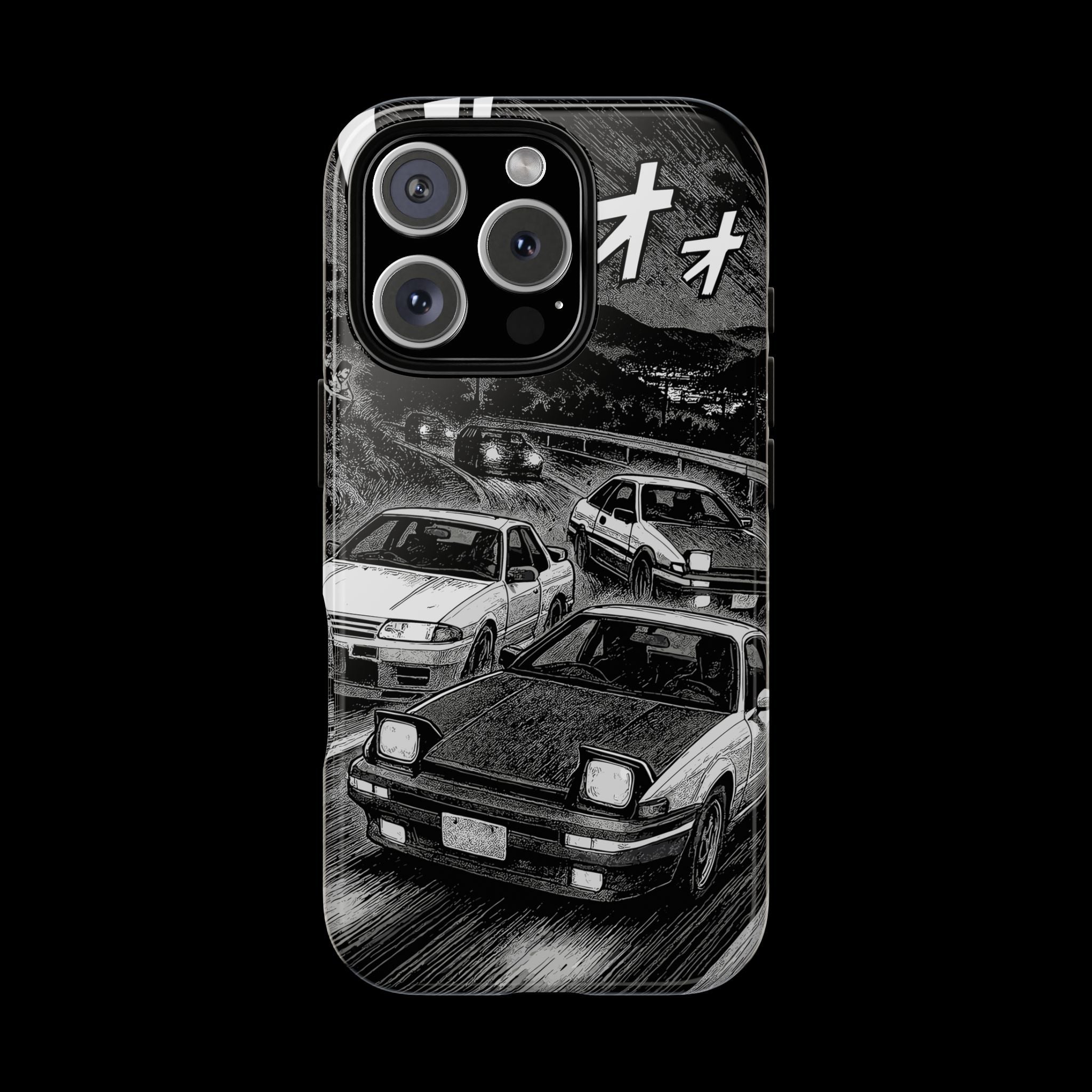 Initial D- Manga style