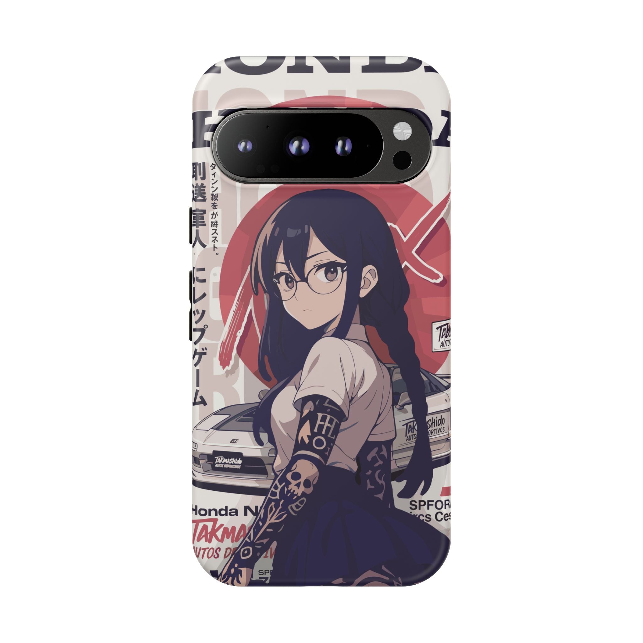 Japanes Girl Glasses