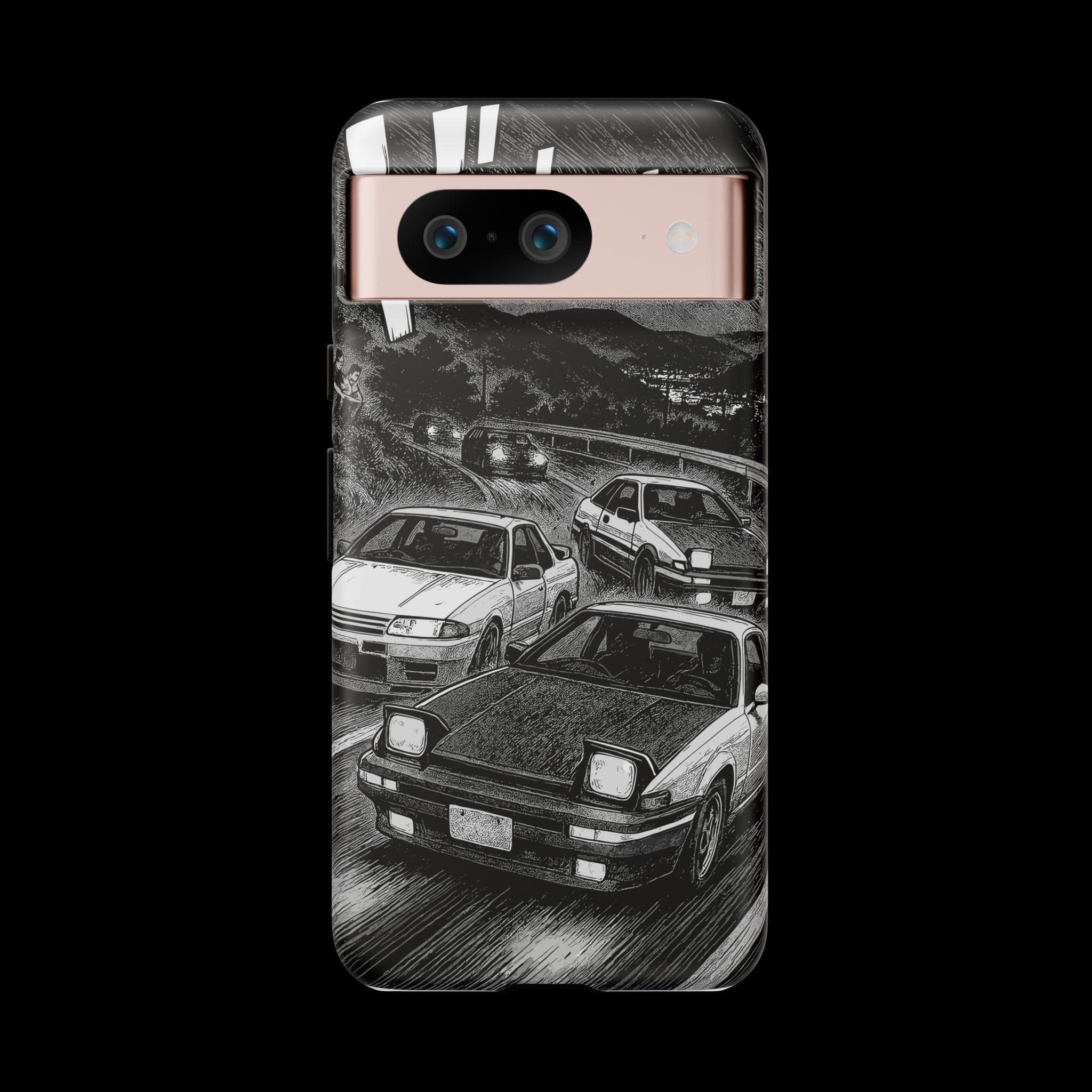 Initial D- Manga style