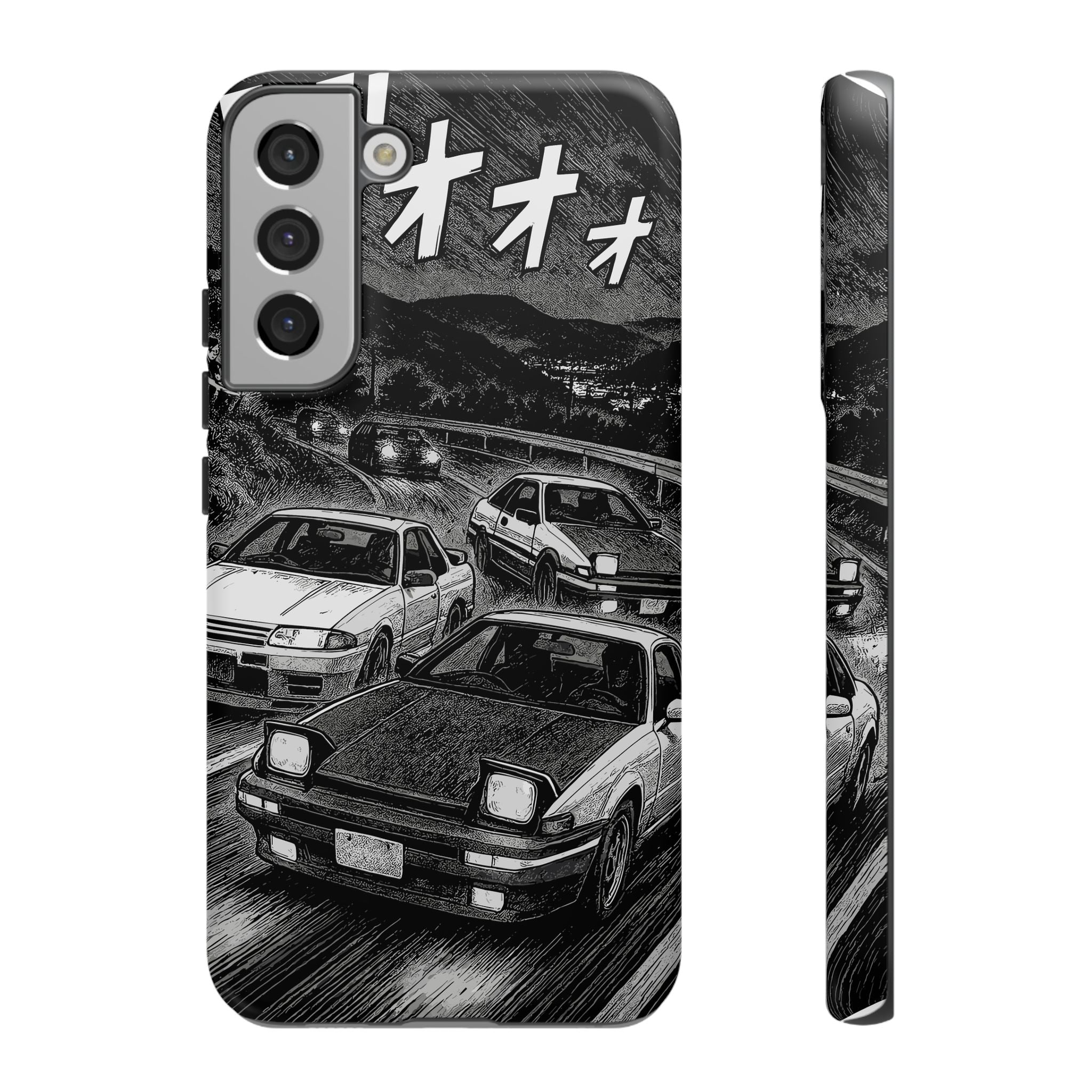 Initial D- Manga style