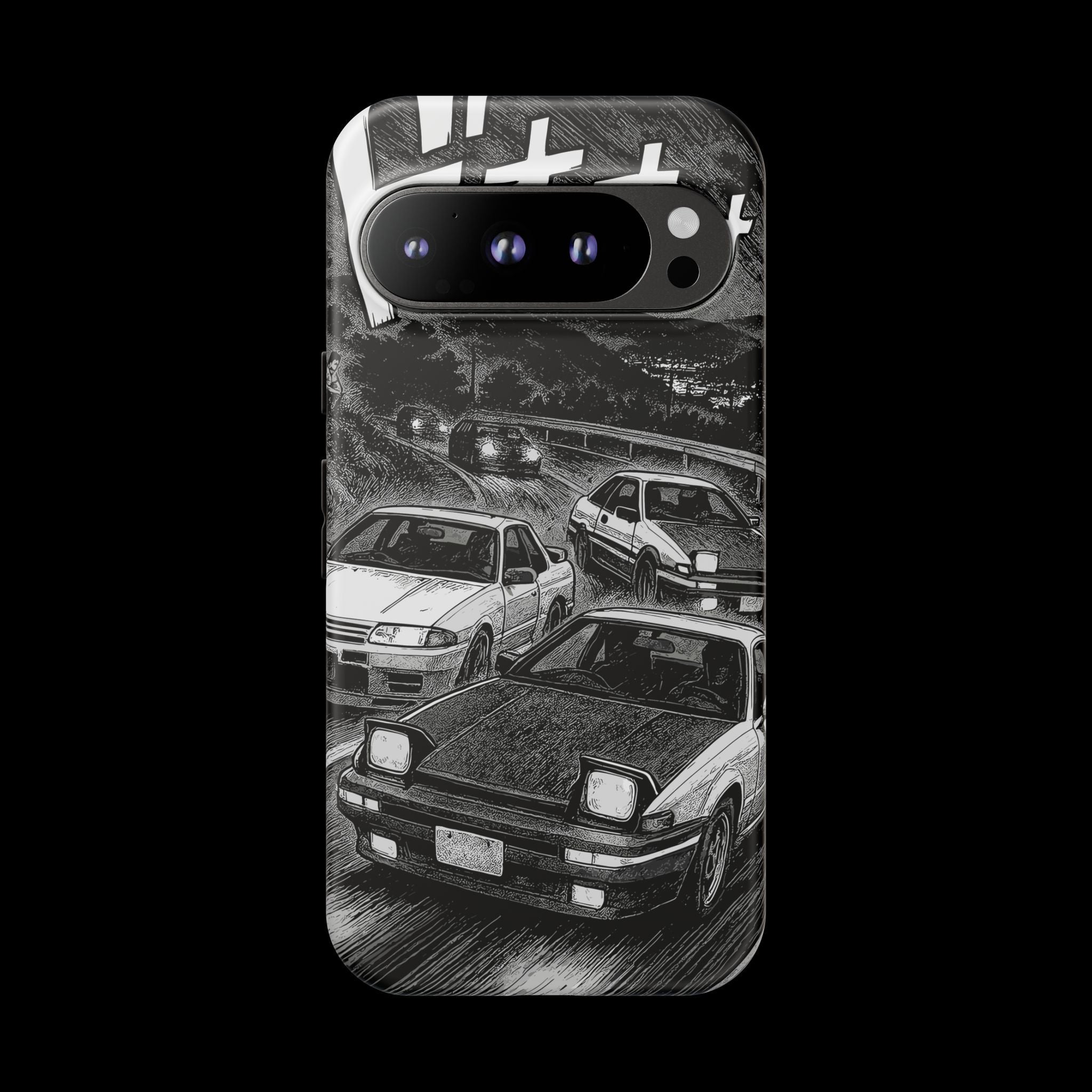 Initial D- Manga style