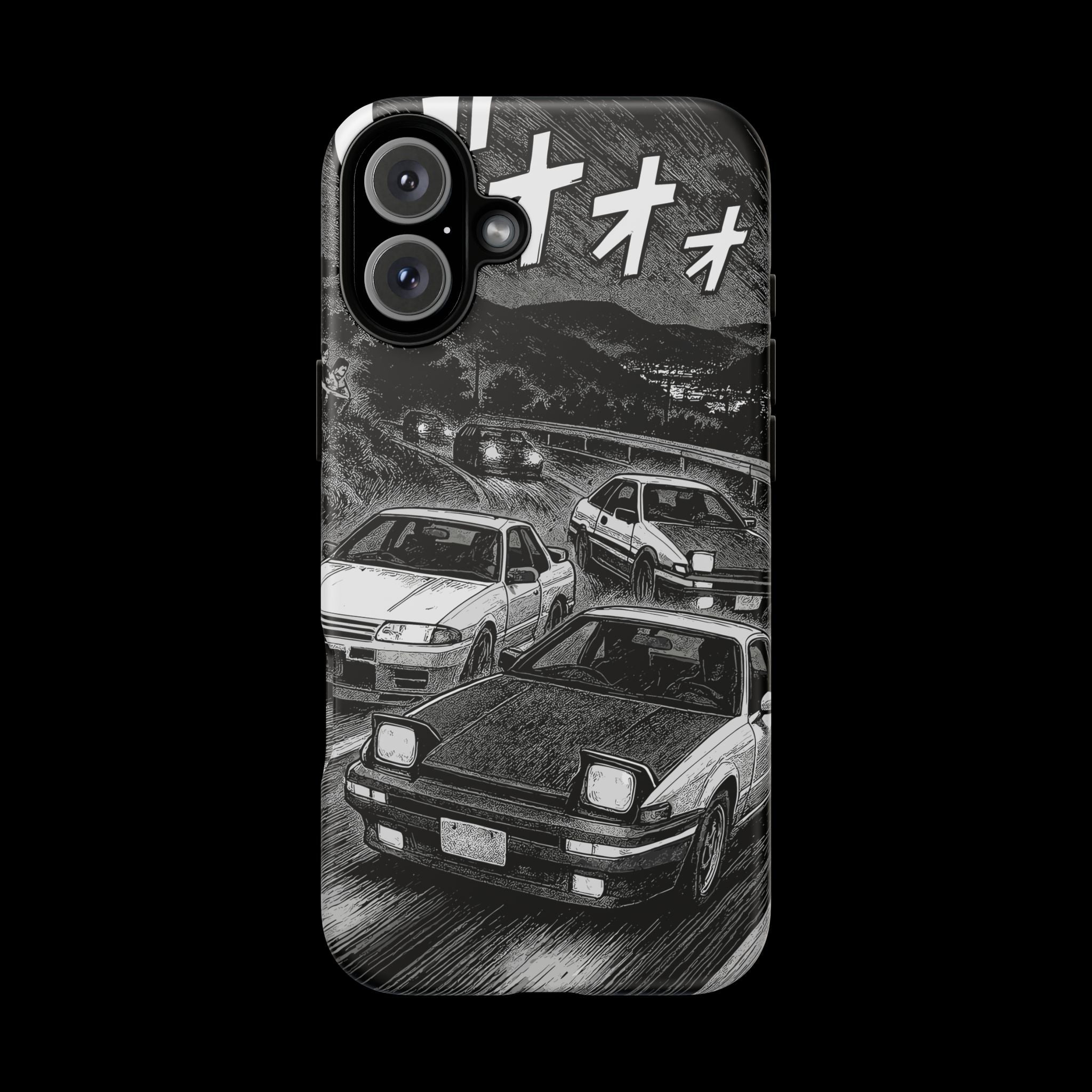 Initial D- Manga style
