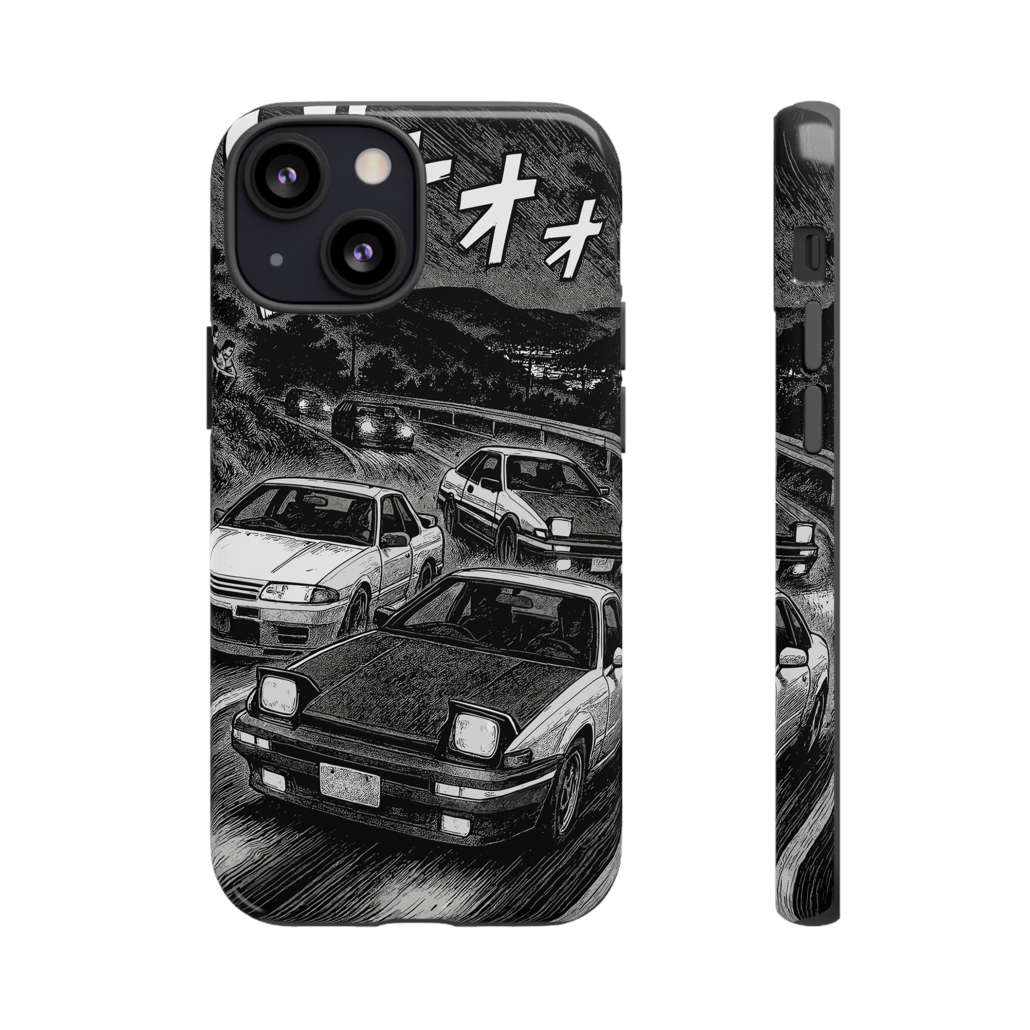 Initial D- Manga style