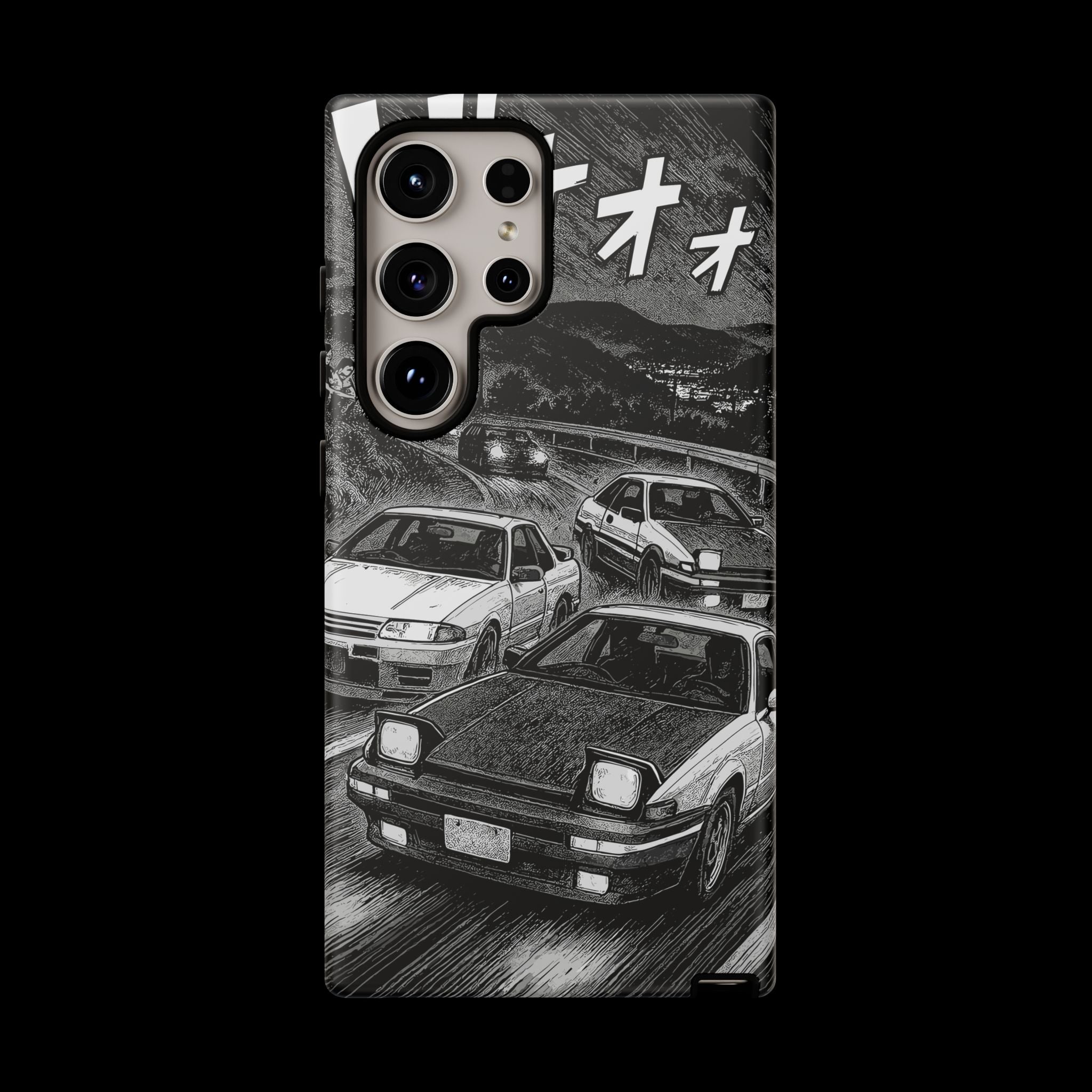 Initial D- Manga style