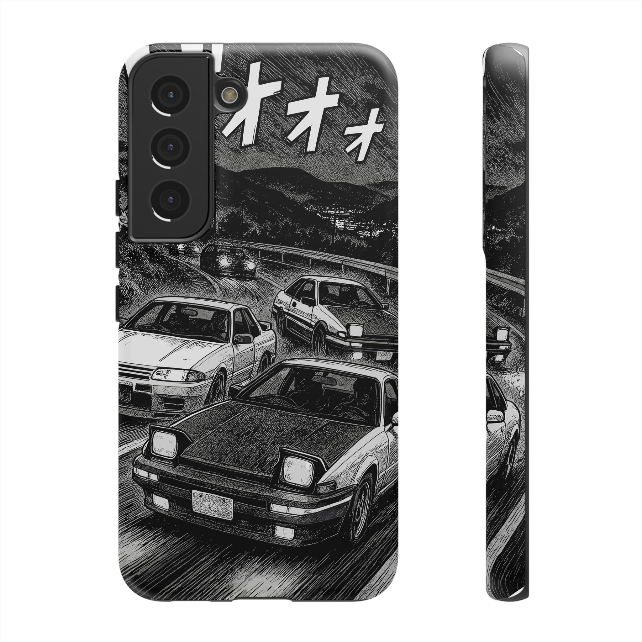 Initial D- Manga style