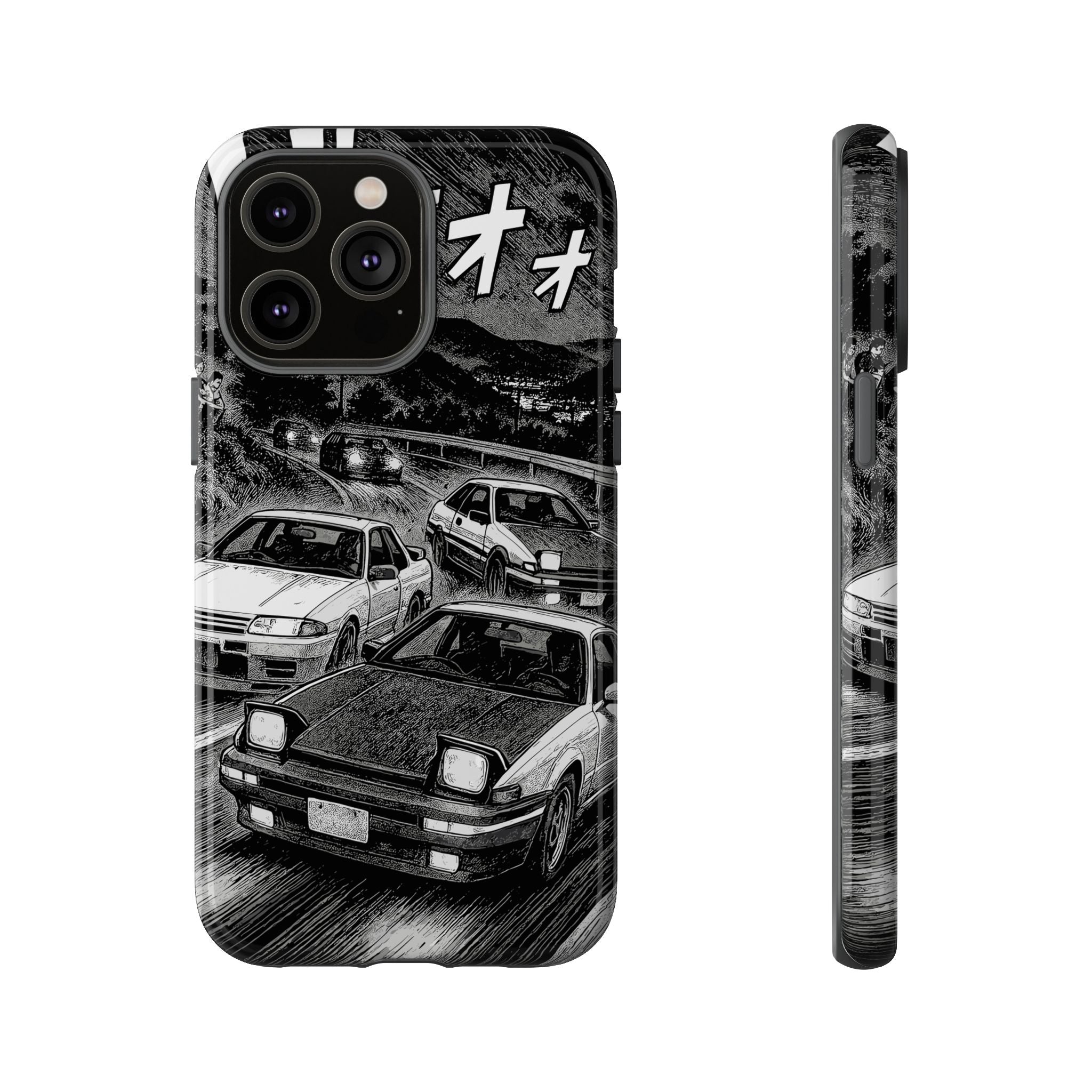 Initial D- Manga style