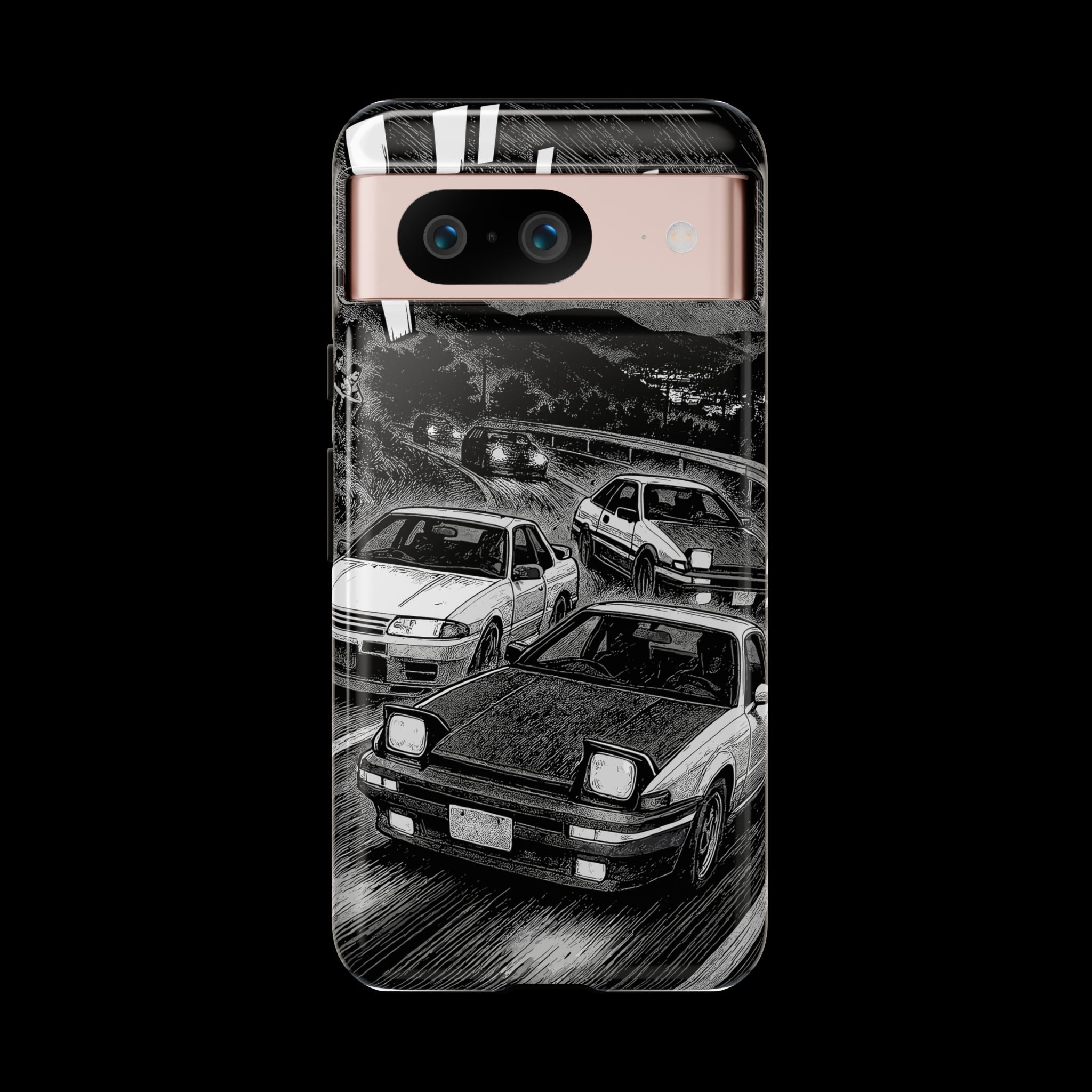 Initial D- Manga style