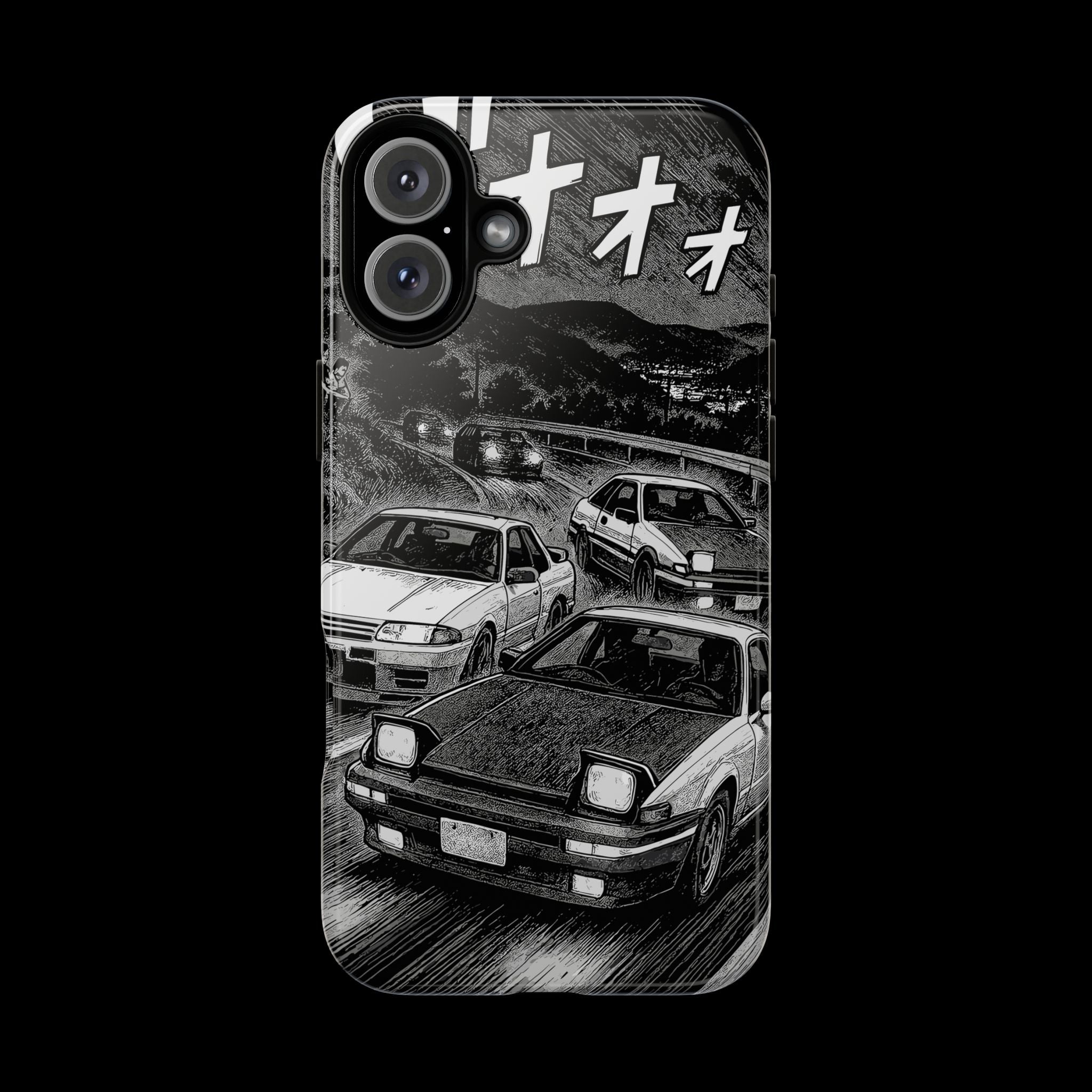 Initial D- Manga style