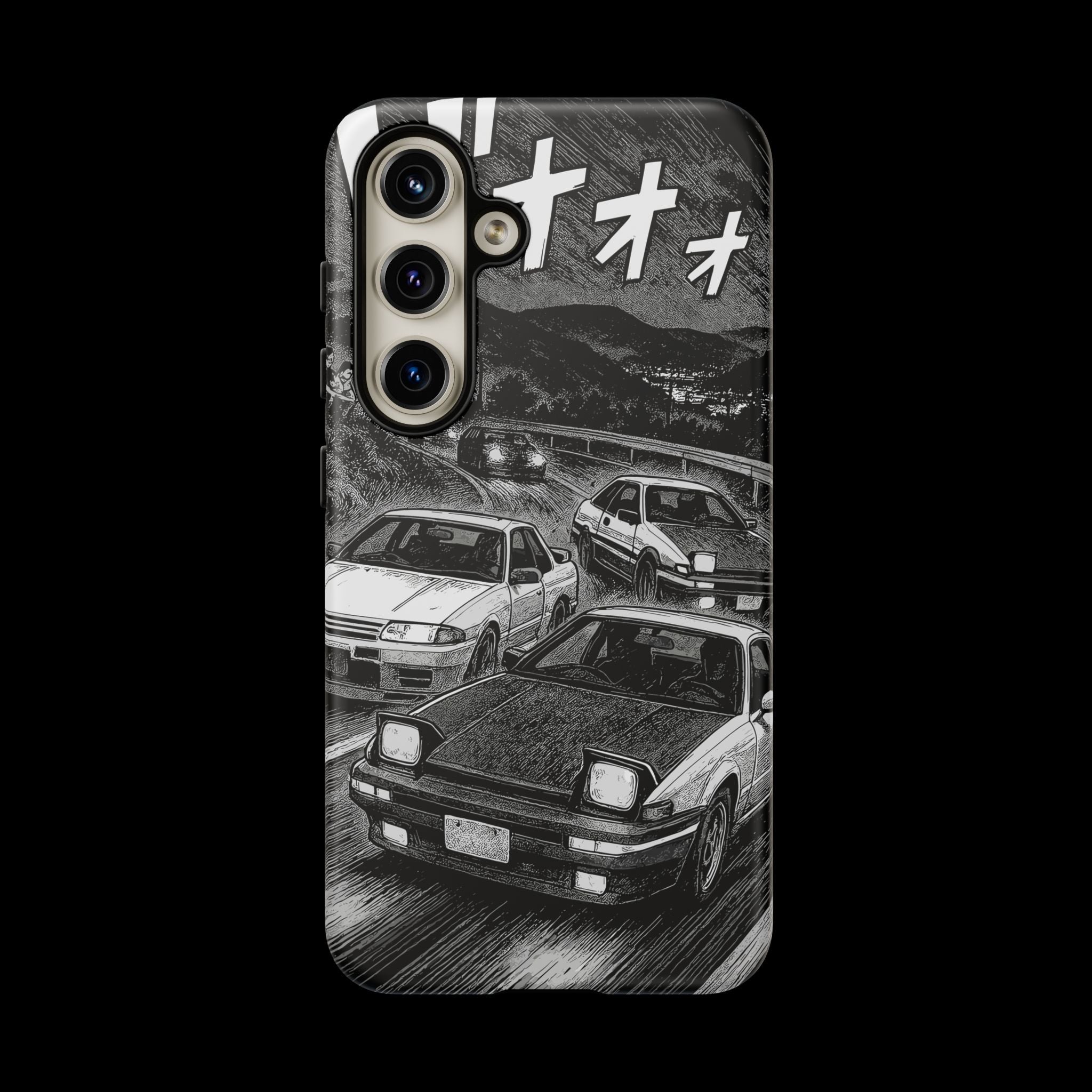 Initial D- Manga style
