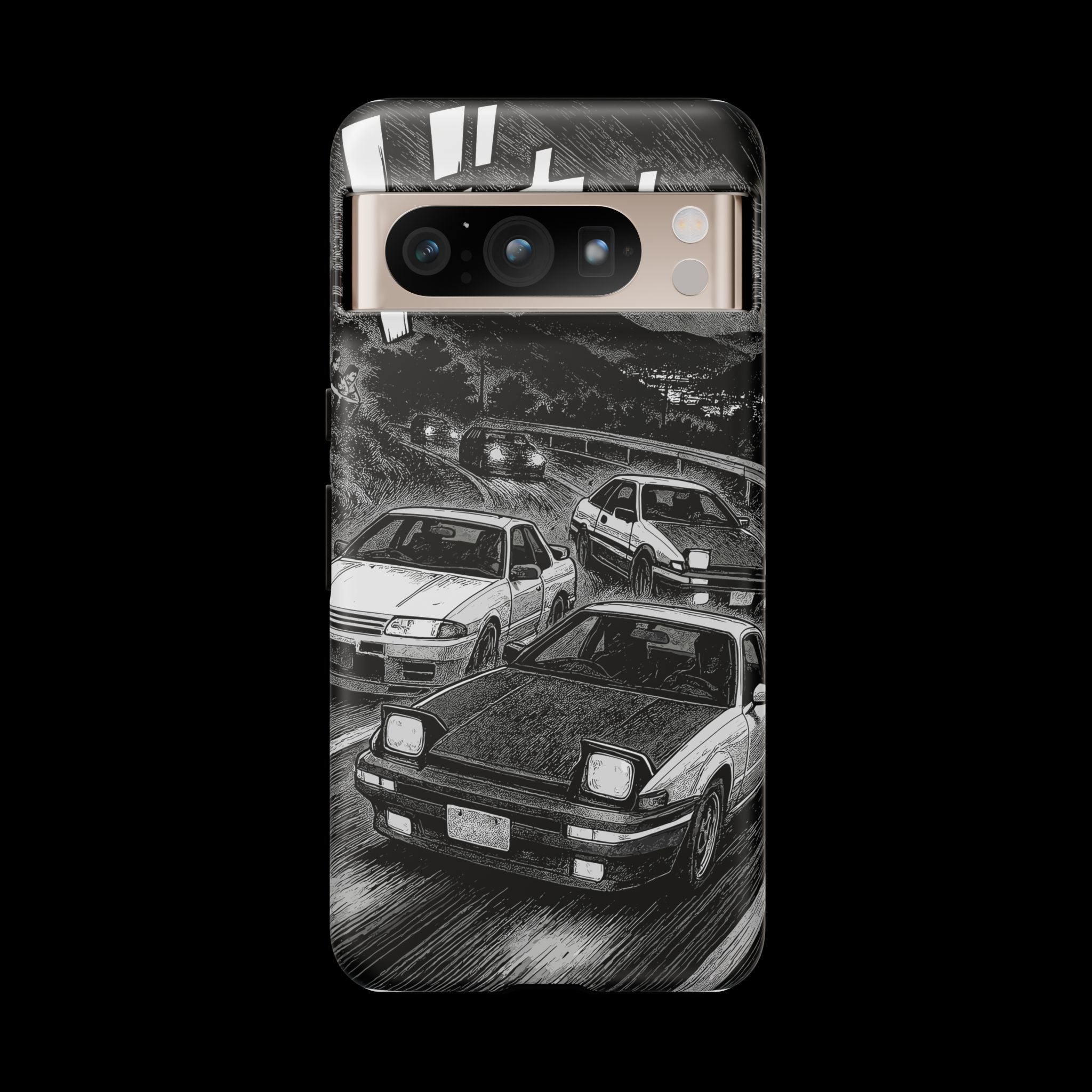 Initial D- Manga style