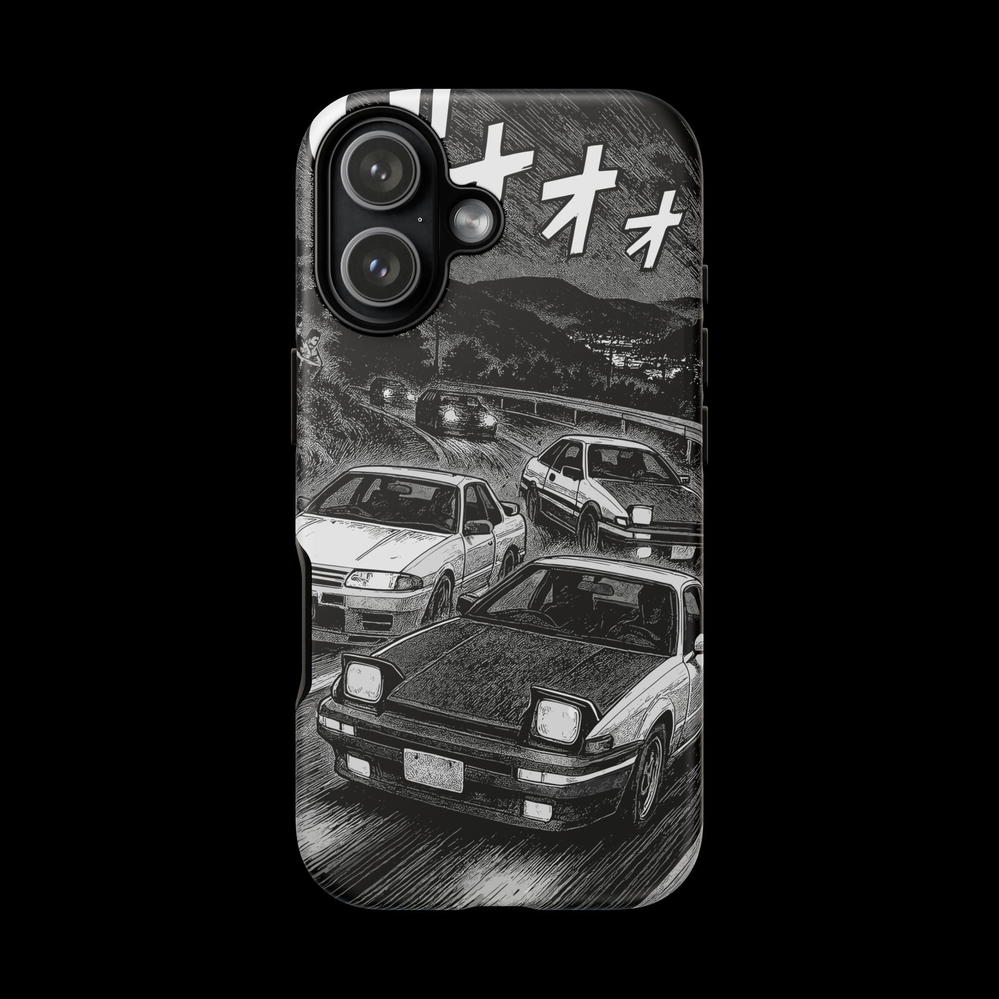 Initial D- Manga style
