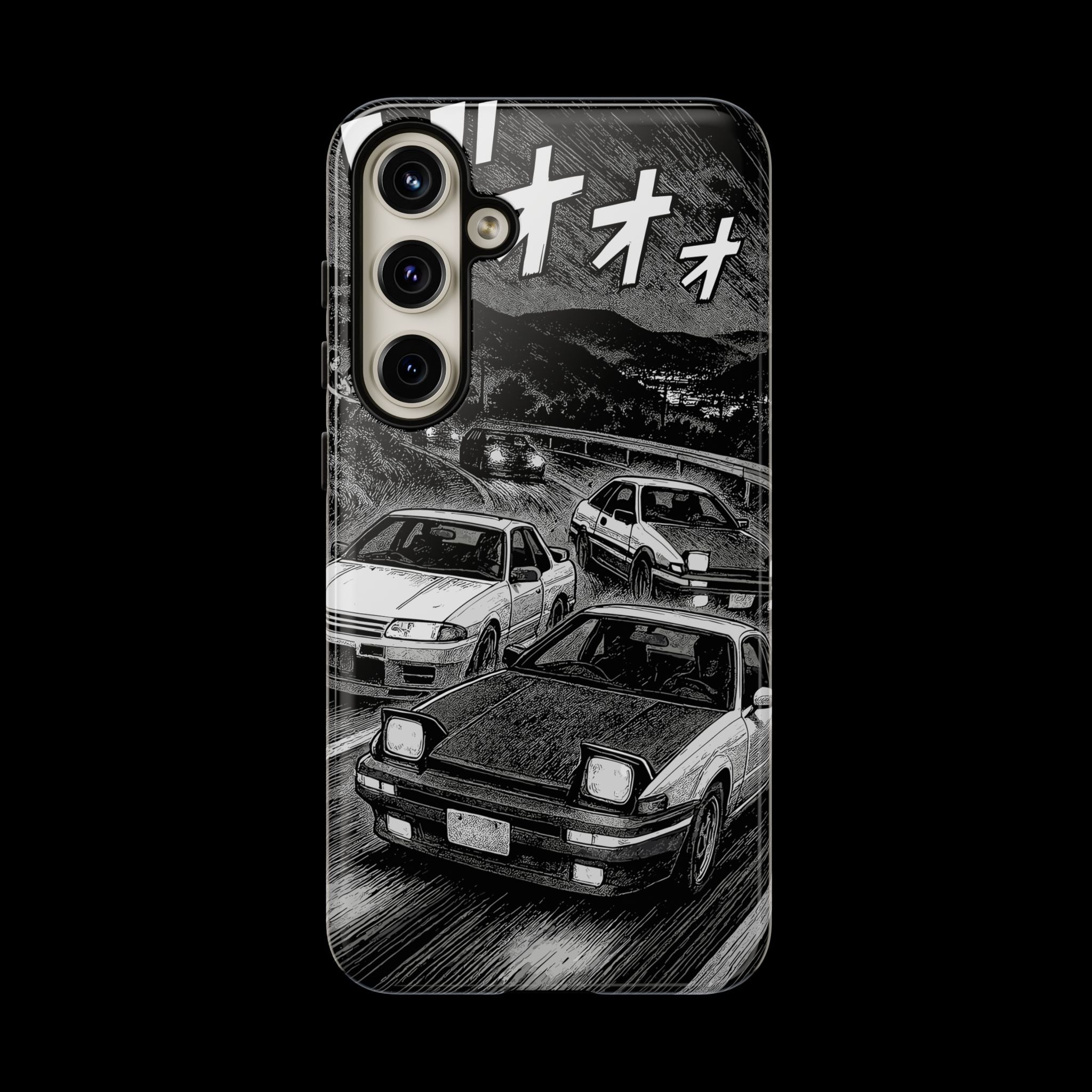 Initial D- Manga style