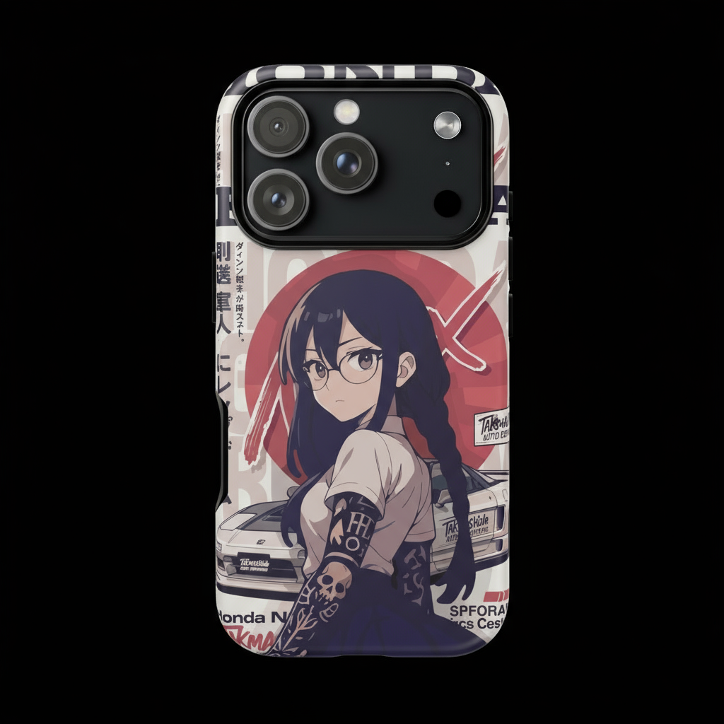 Japanes Girl Glasses