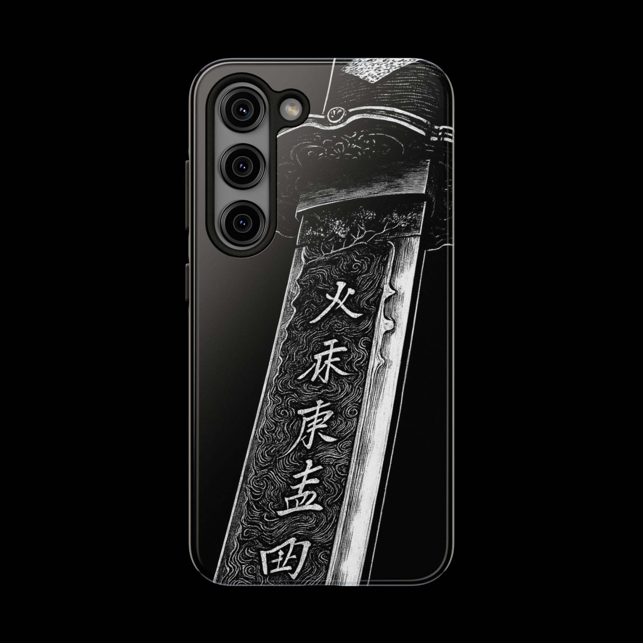 Japanes- Black Katana